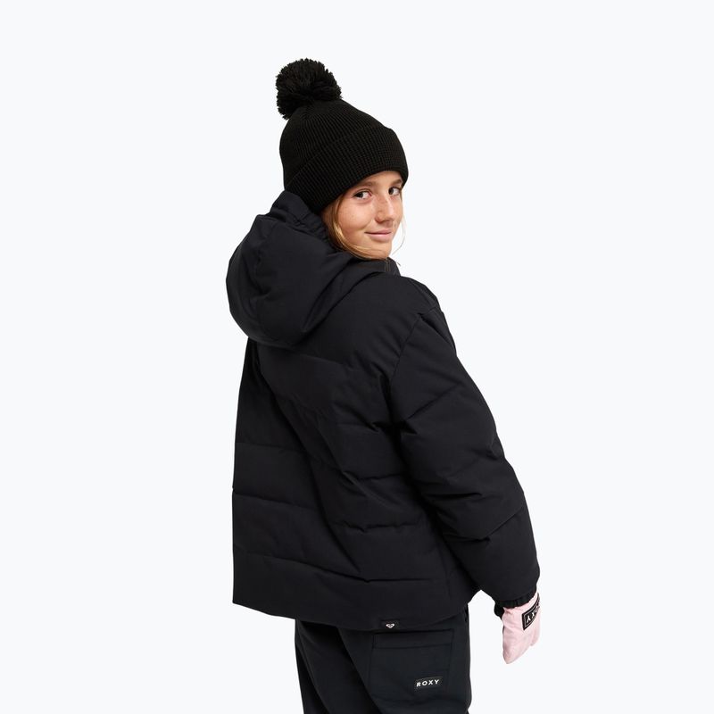 Куртка для сноуборда дитяча ROXY Snowyhill Puffy true black 3
