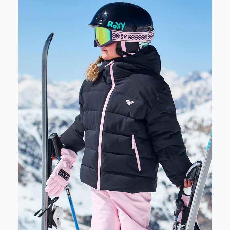 Куртка для сноуборда дитяча ROXY Snowyhill Puffy true black 8