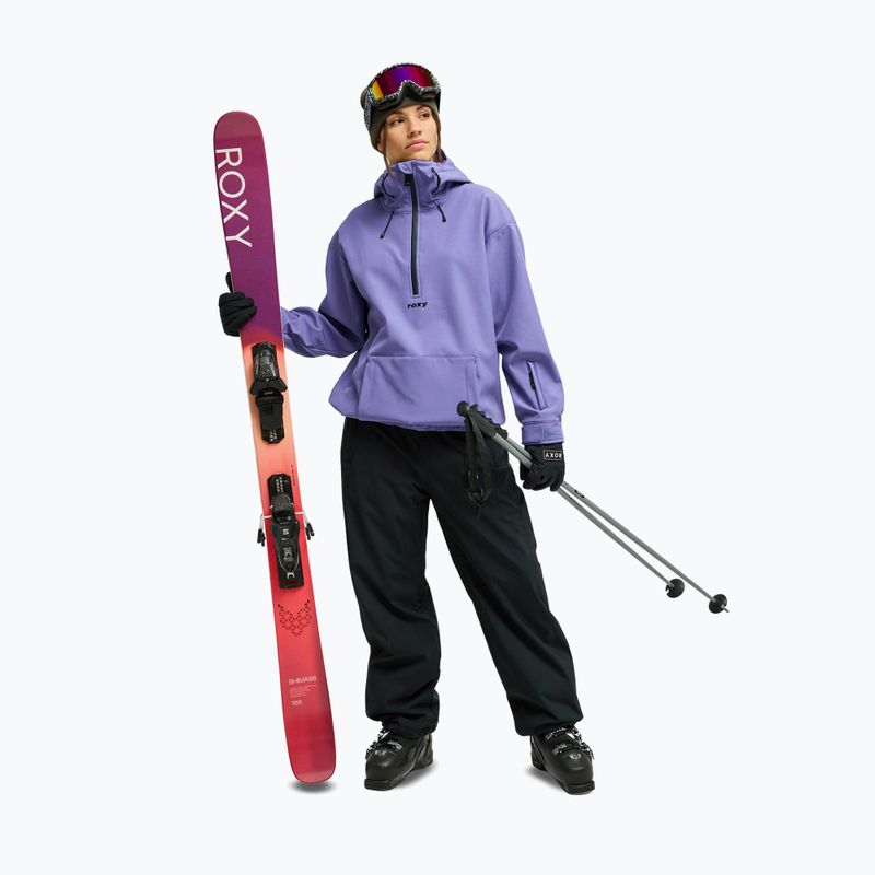 Куртка для сноуборда жіноча ROXY Frostbliss Softshell Overhead twilight purple 2