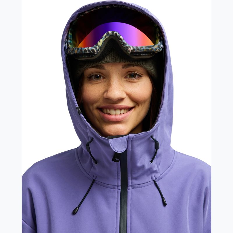 Куртка для сноуборда жіноча ROXY Frostbliss Softshell Overhead twilight purple 6