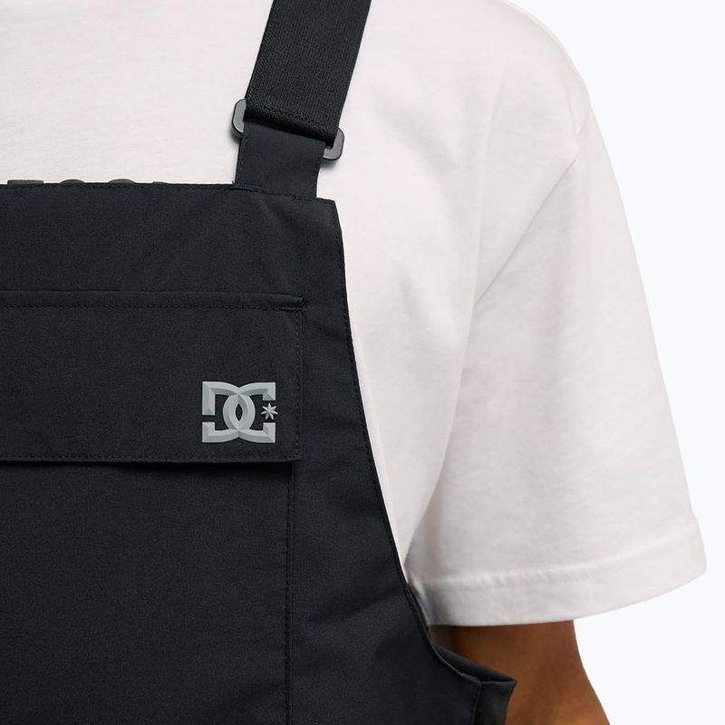 Штани для сноуборду чоловічі DC Docile Bib 10K black 6