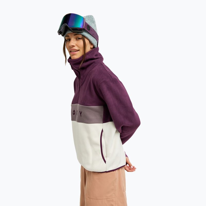 Кофта флісова жіноча ROXY Icedrift Layer blackberry wine 4