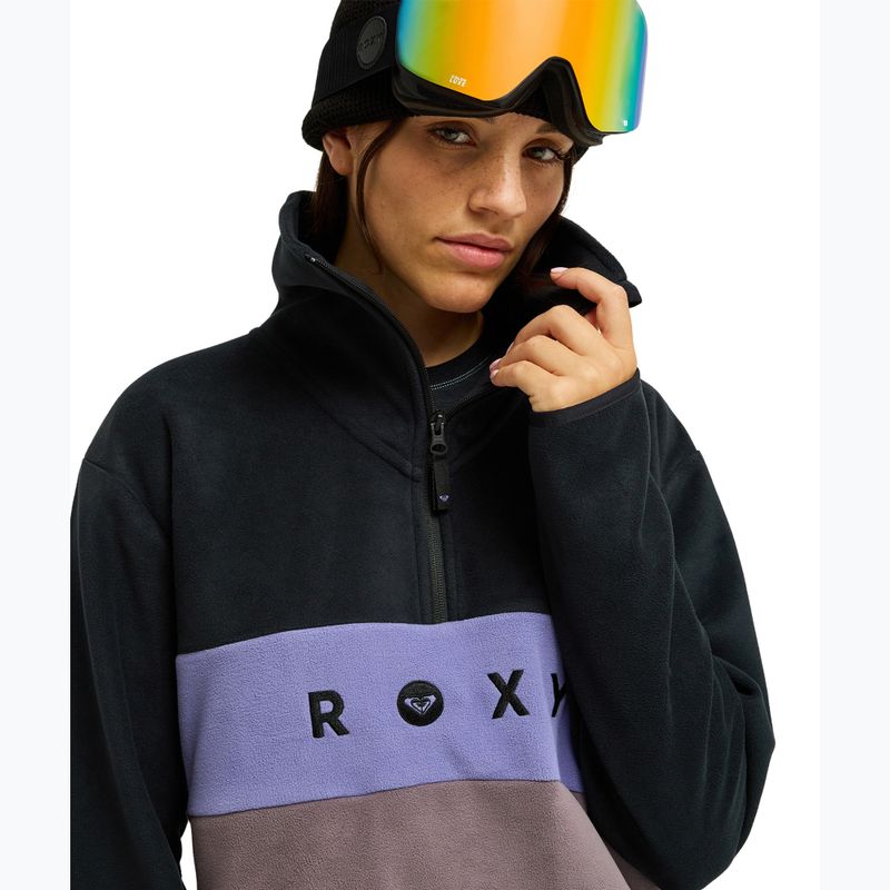 Кофта флісова жіноча ROXY Icedrift Layer true black 5