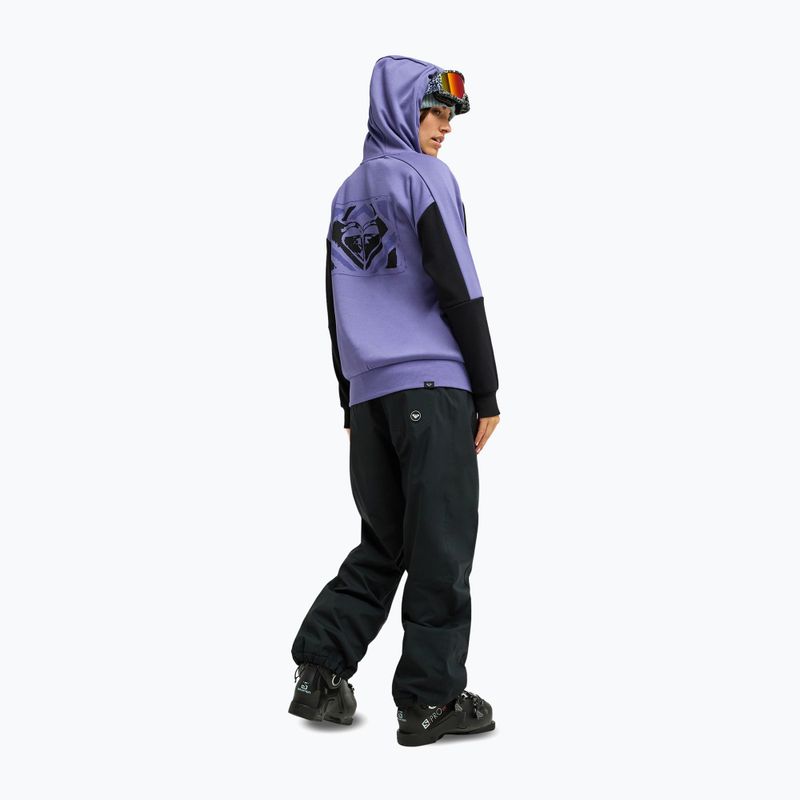 Жіноча сноубордична толстовка ROXY Liberty Hoodie twilight purple 4