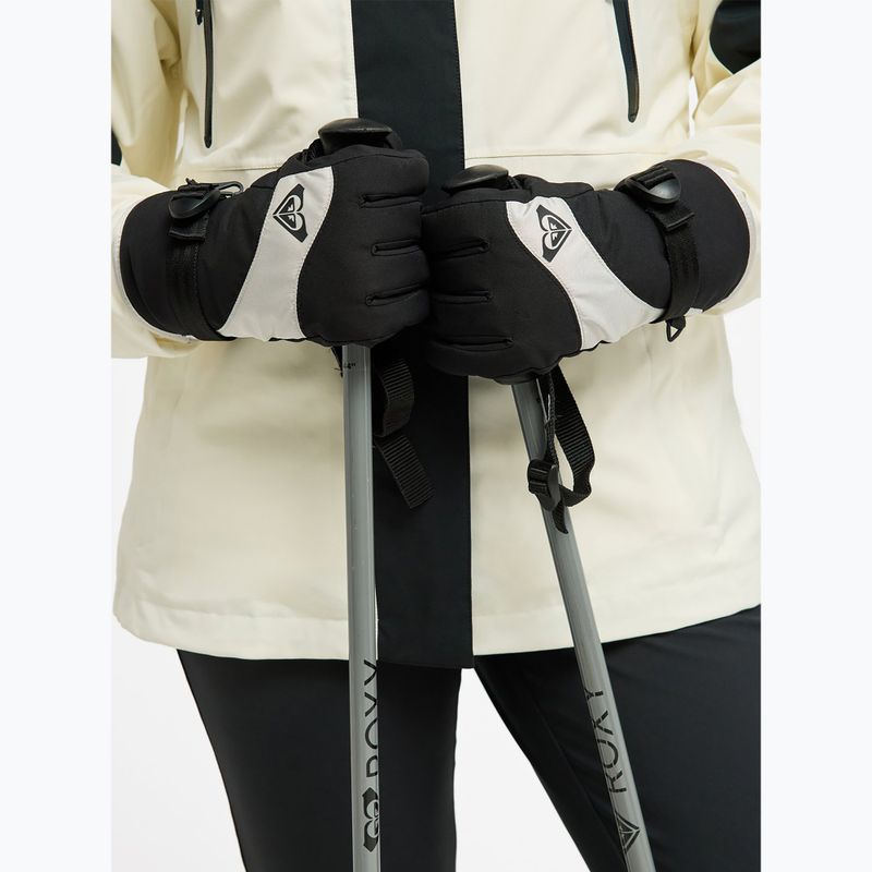 Рукавиці для сноуборду жіночі ROXY Jetty Solid silver 3