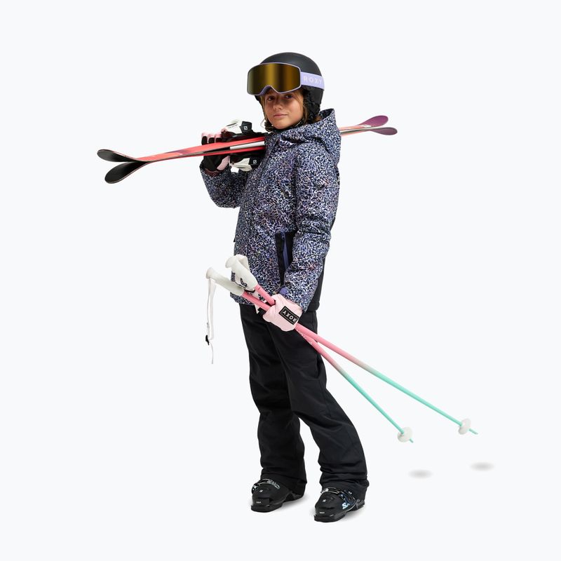 Куртка для сноуборда дитяча ROXY Snowflare true black wildin out rg 2