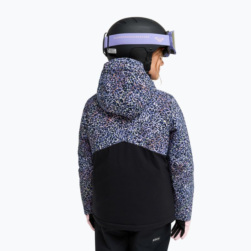 Куртка для сноуборда дитяча ROXY Snowflare true black wildin out rg 3