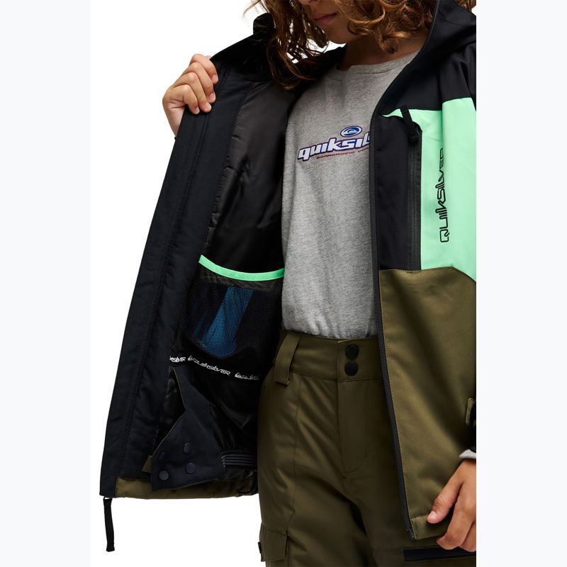 Куртка для сноуборда дитяча Quiksilver Dawson grape leaf 6