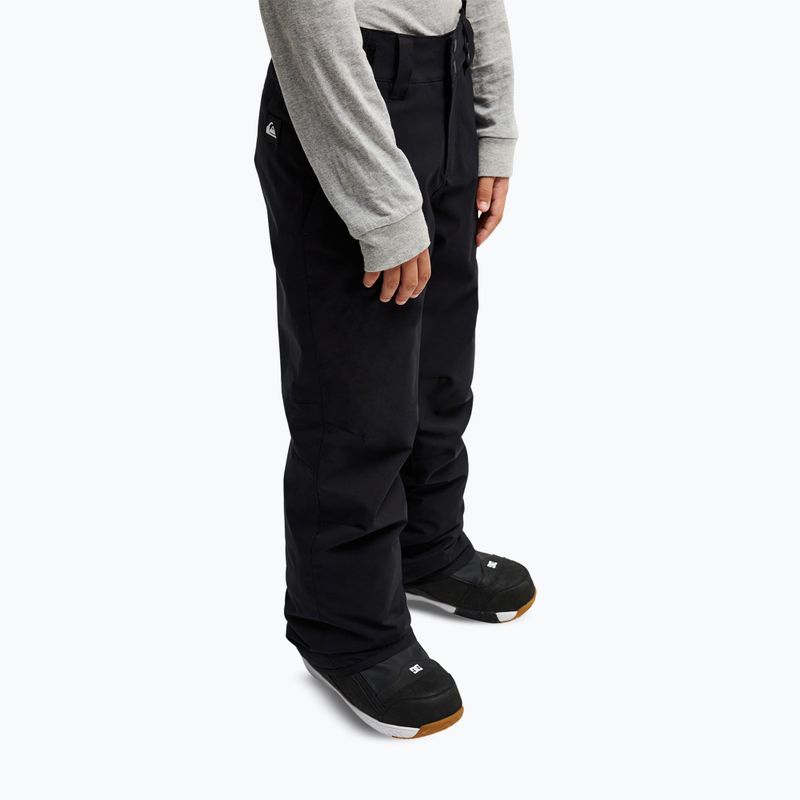 Штани для сноуборду дитячі Quiksilver Estate black 3
