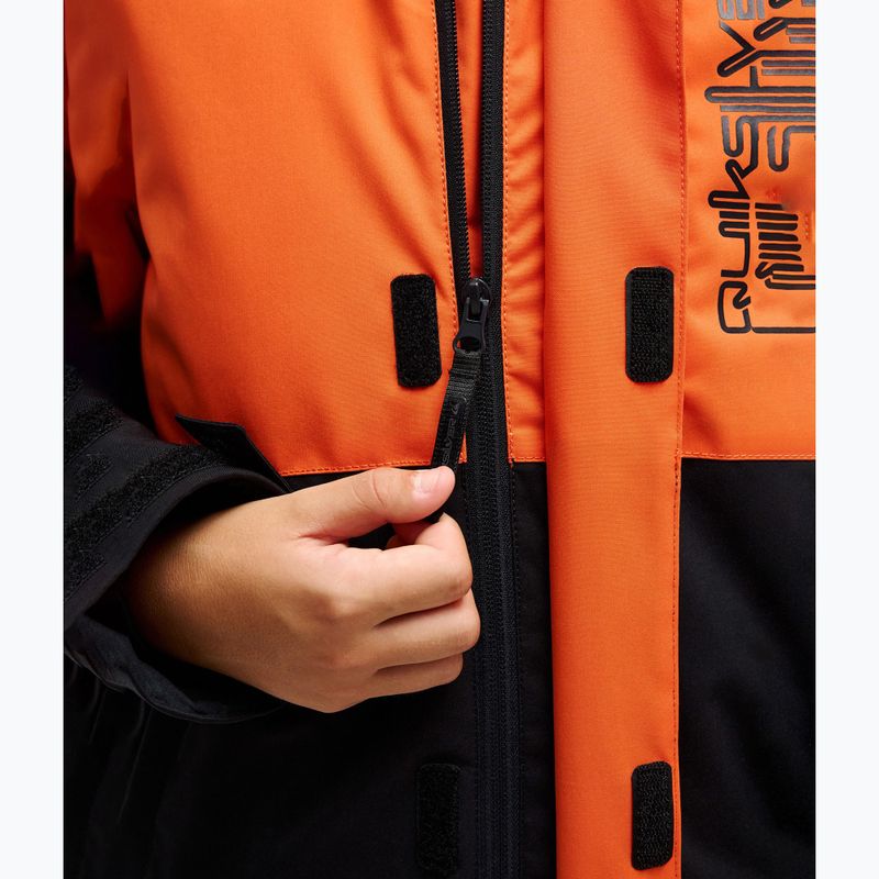 Куртка для сноуборда дитяча Quiksilver Titano vermillon 4