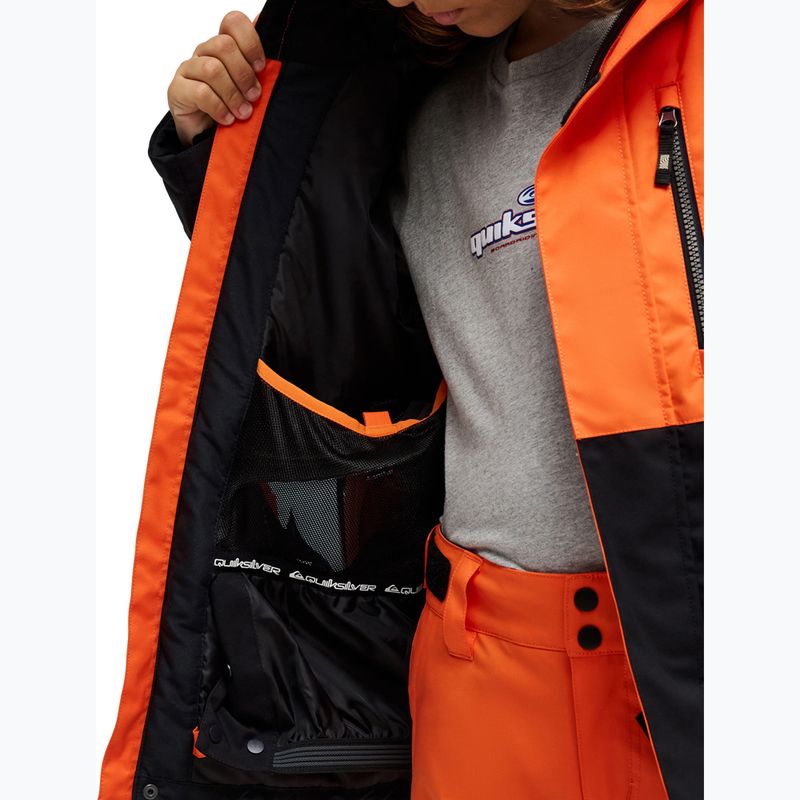 Куртка для сноуборда дитяча Quiksilver Titano vermillon 6