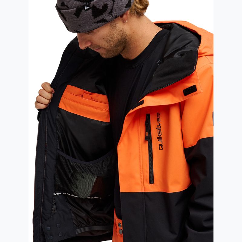 Куртка для сноуборда чоловіча Quiksilver Titano 10K vermillon 6