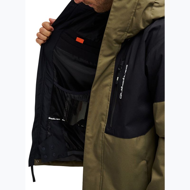 Куртка для сноуборда чоловіча Quiksilver Titano 10K grape leaf 9