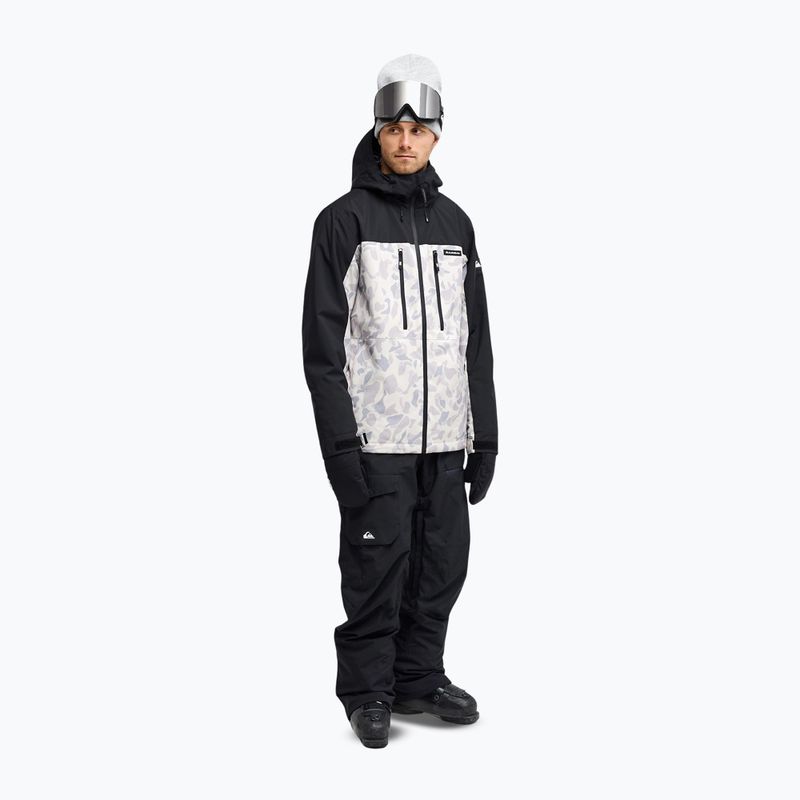 Куртка для сноуборда чоловіча Quiksilver Sycamore 20K ice camo bone white 2