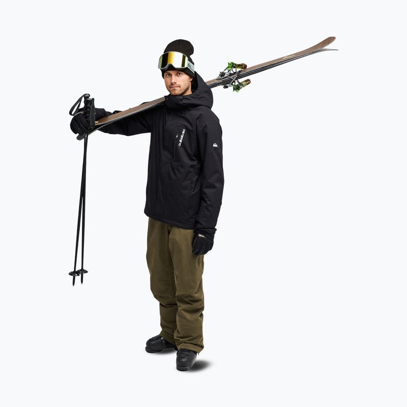 Куртка для сноуборда чоловіча Quiksilver Titano 10K black 2