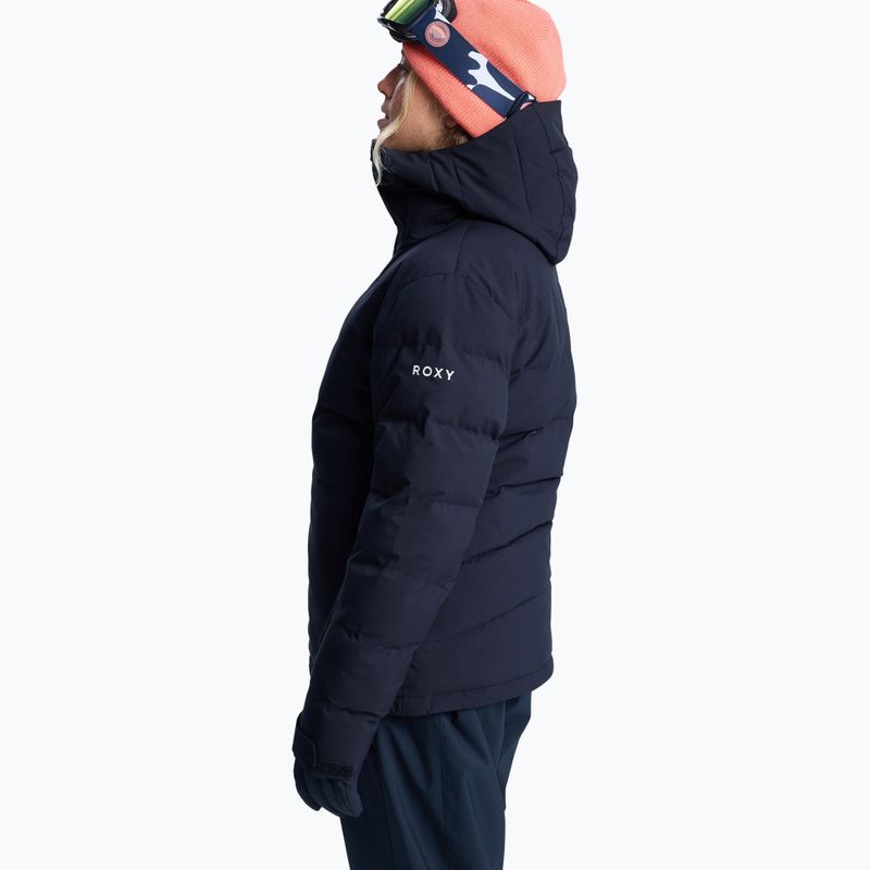Куртка для сноуборда жіноча ROXY Snowyhill Puffy true black 4