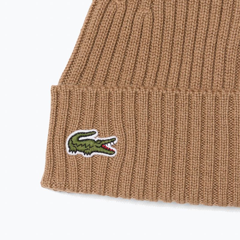 Шапка зимова чоловіча Lacoste RB0001 cookie 2