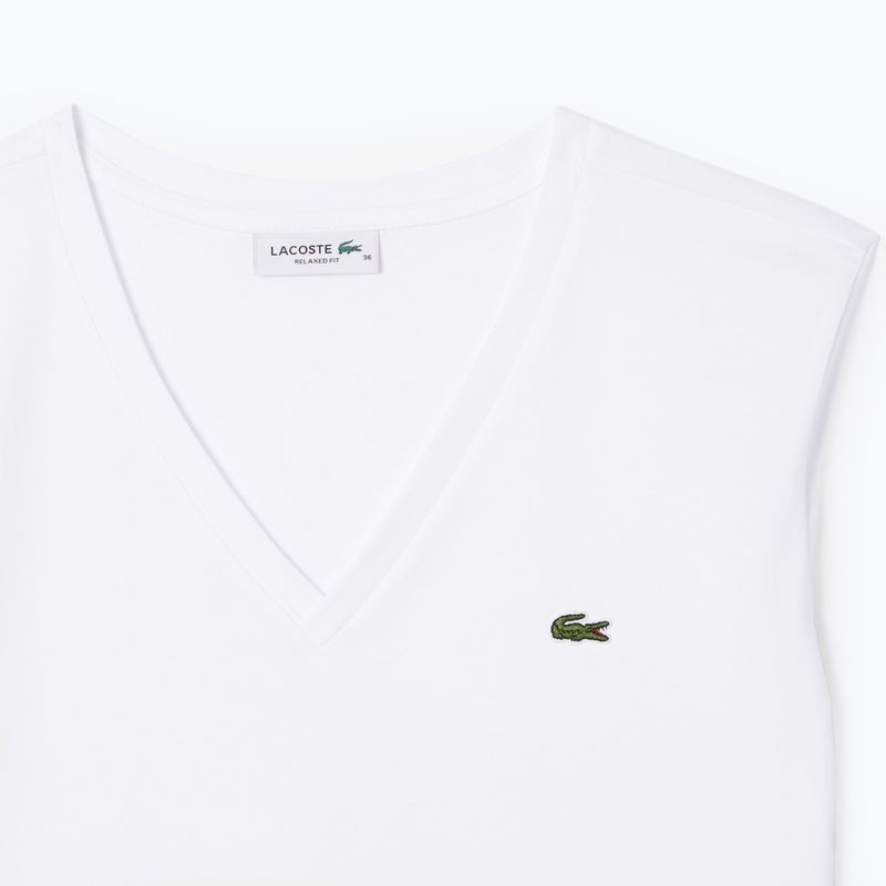 Футболка жіноча Lacoste TF7300 white 5