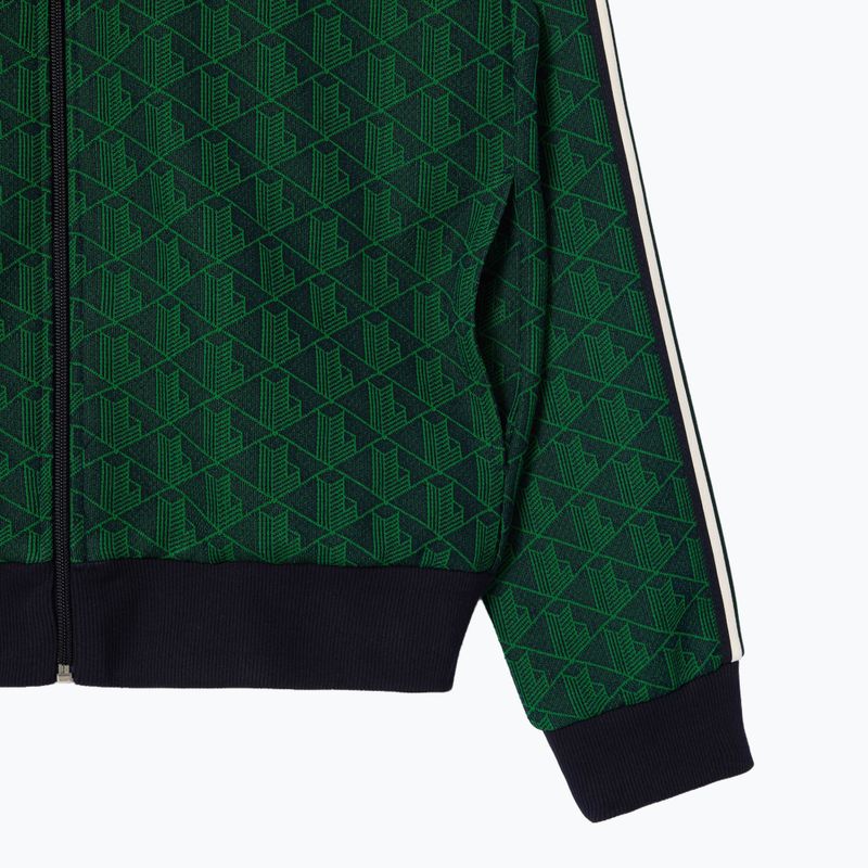 Чоловічий світшот Lacoste SH1368 темно-синій / щавель 7