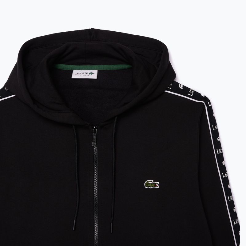 Чоловічий світшот Lacoste SH7457 чорний 6