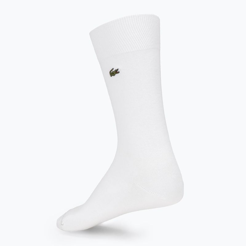 Шкарпетки Lacoste RA8142 3 пари white 2