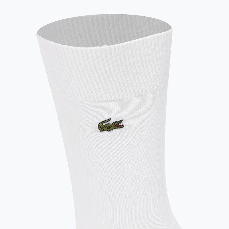 Шкарпетки Lacoste RA8142 3 пари white 3