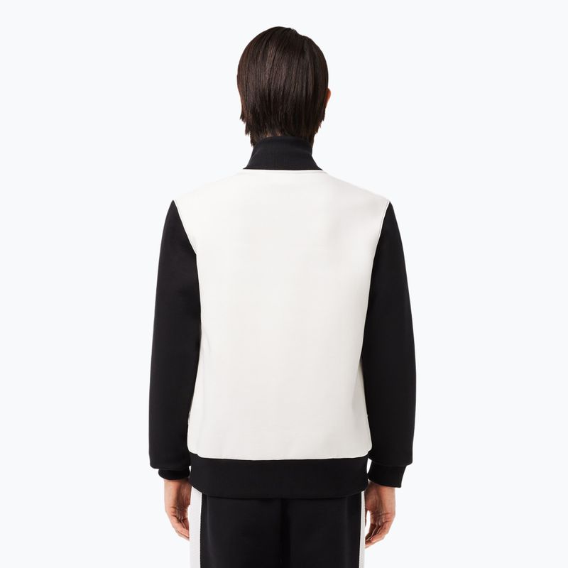 Чоловічий світшот Lacoste SH7490 борошняний/чорний 2
