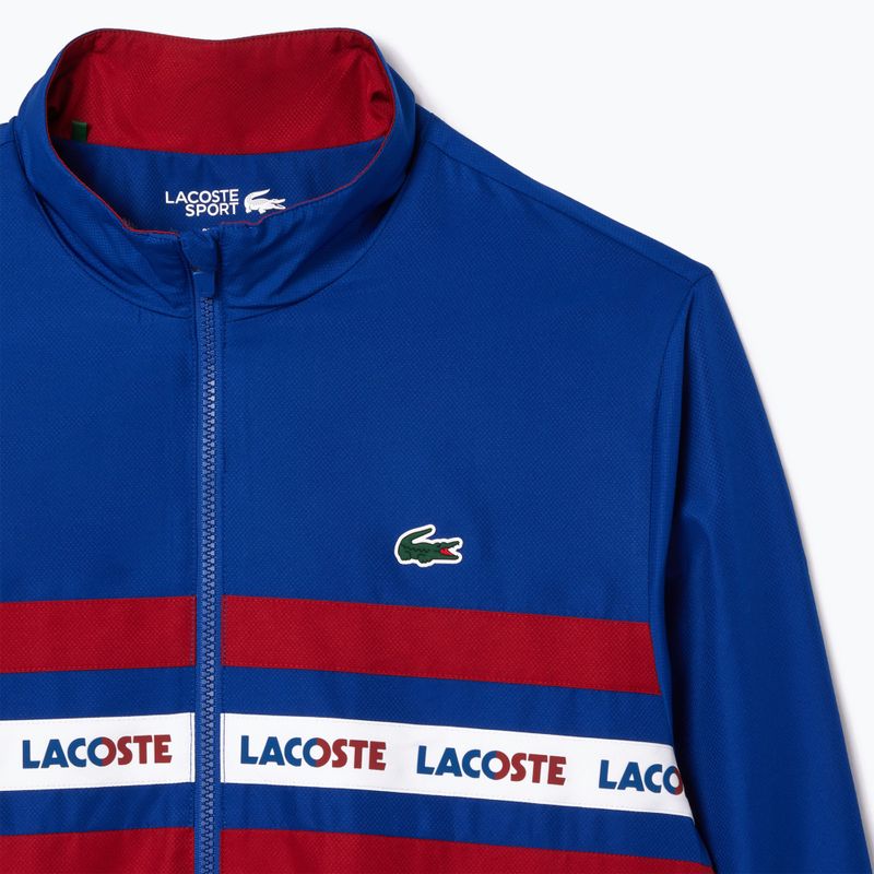 Чоловічий тенісний спортивний костюм Lacoste WH7567 captain/ora 8