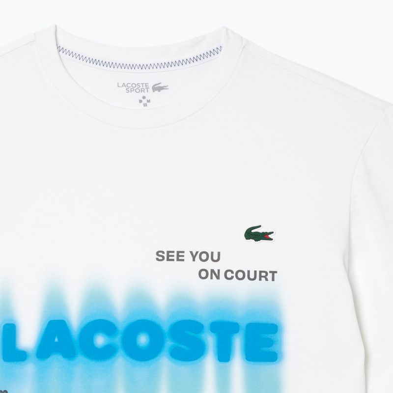 Чоловіча футболка Lacoste TH2617 біла 6