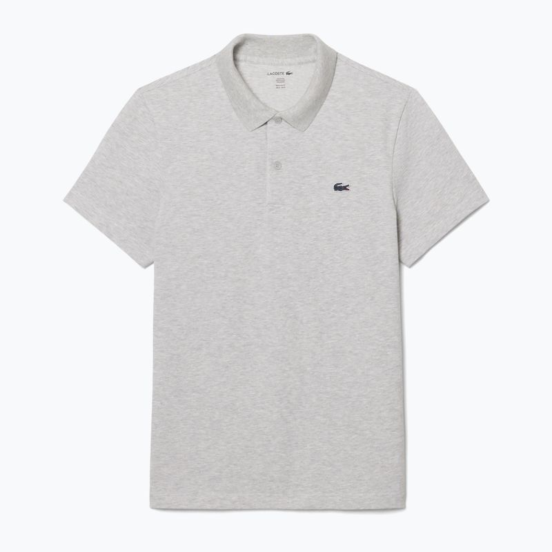 Футболка поло чоловіча Lacoste Polo DH5522 silver chine 5
