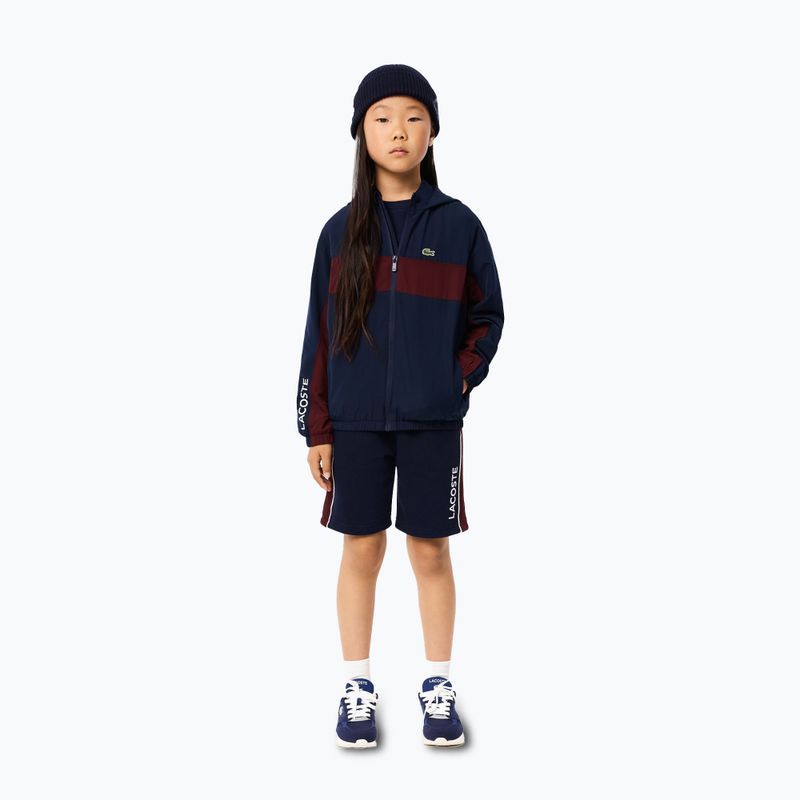 Куртка дитяча Lacoste BJ2453 navy blue / expresso 2