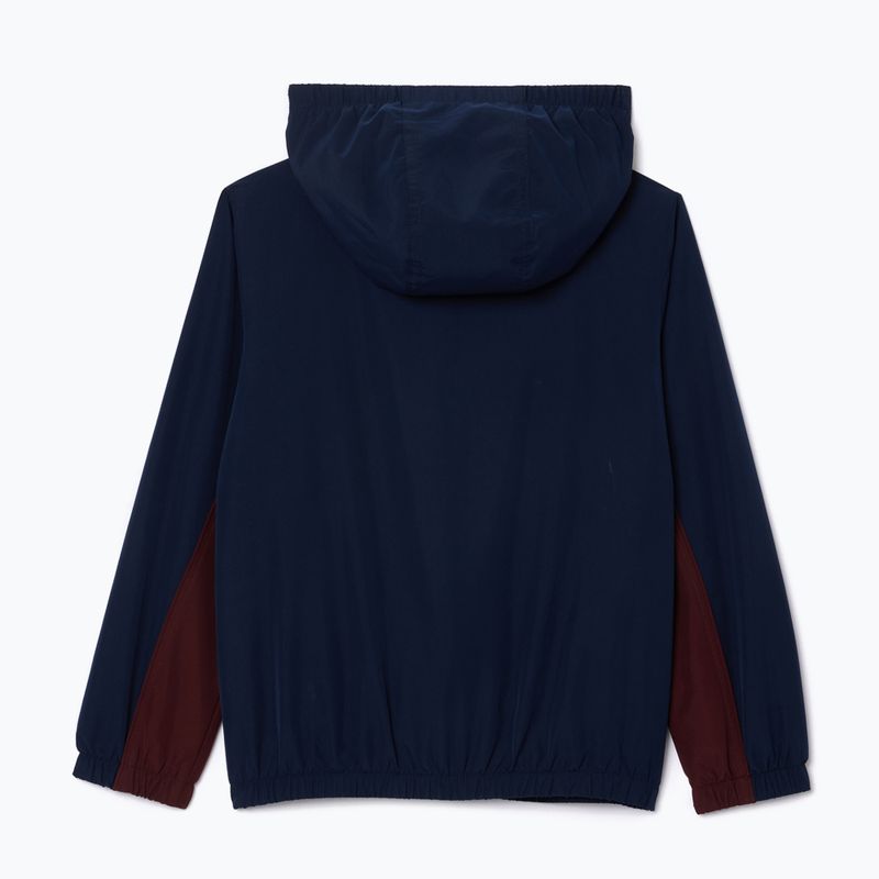 Куртка дитяча Lacoste BJ2453 navy blue / expresso 6