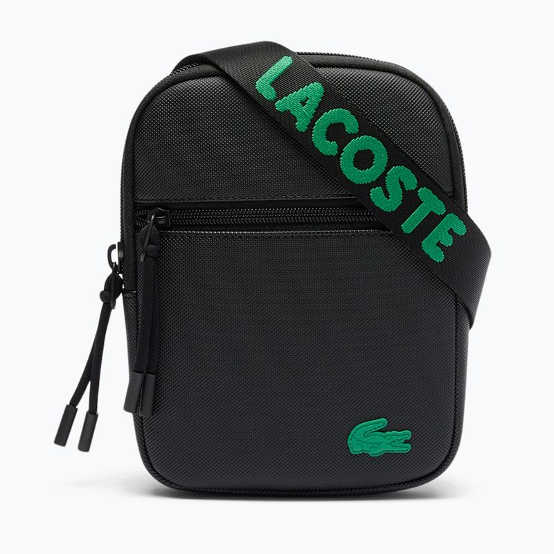 Сумка чоловіча Lacoste NH4679TX jacquard webbing noir