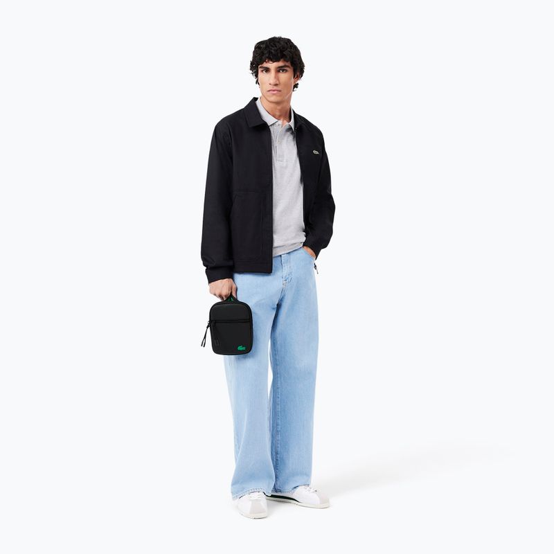 Сумка чоловіча Lacoste NH4679TX jacquard webbing noir 7