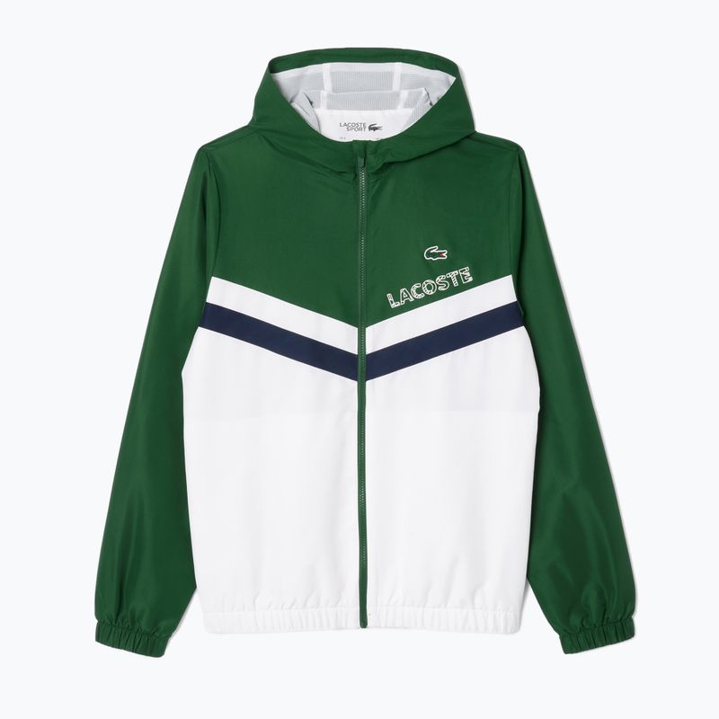 Спортивний костюм чоловічий Lacoste WH4241 green/white/navy blue 7