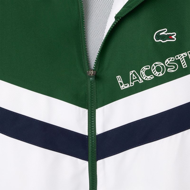 Спортивний костюм чоловічий Lacoste WH4241 green/white/navy blue 9