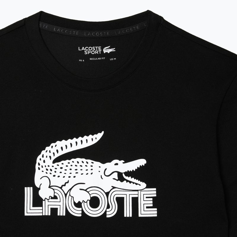 Футболка чоловіча Lacoste TH2508 black/white 6