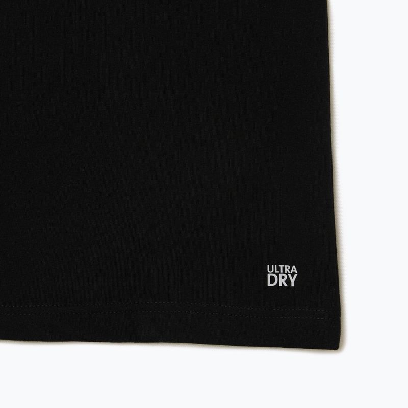 Футболка чоловіча Lacoste TH2508 black/white 8
