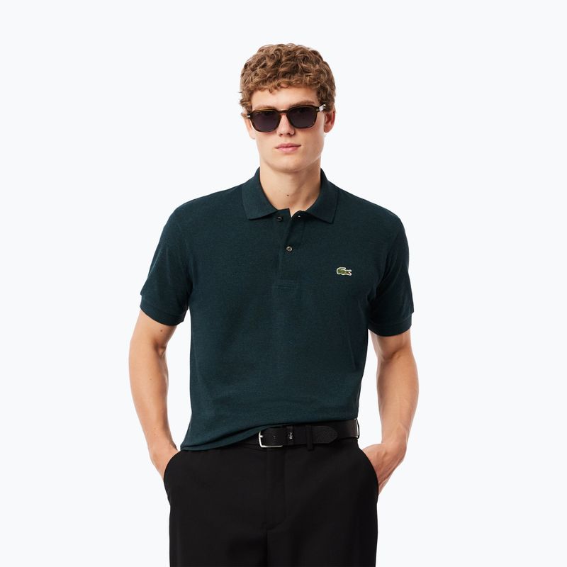 Футболка поло чоловіча Lacoste L1264 pin jaspe