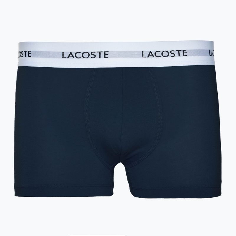 Труси чоловічі Lacoste 5H5150 3 пари globe/argentine blue/navy 2