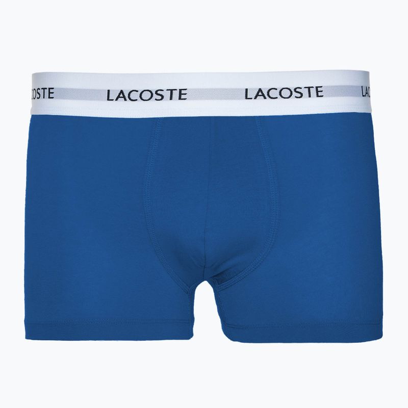 Труси чоловічі Lacoste 5H5150 3 пари globe/argentine blue/navy 3