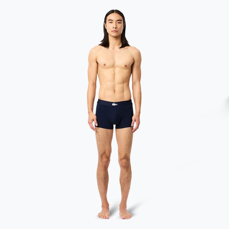 Труси Lacoste 5H1803 BCK 3 пари navy blue/silver china/red 8