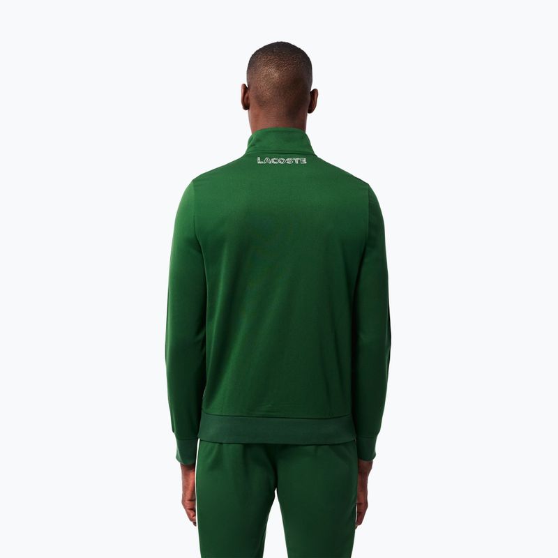 Кофта чоловіча Lacoste SH2646 green / white / navy blue 3