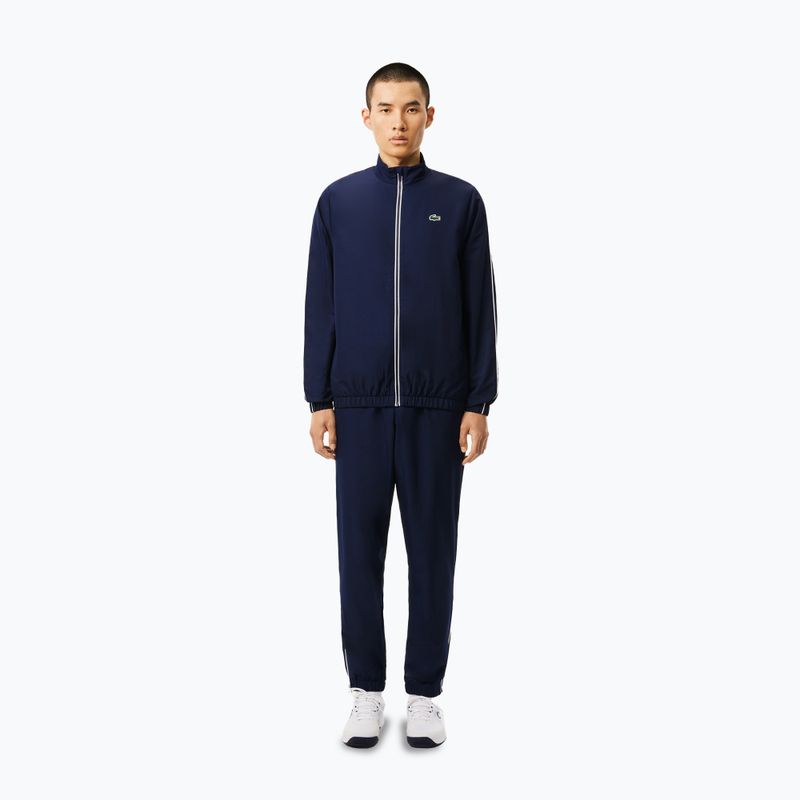 Костюм спортивний чоловічий Lacoste WH2574 navy blue / white