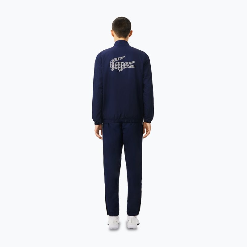 Костюм спортивний чоловічий Lacoste WH2574 navy blue / white 2