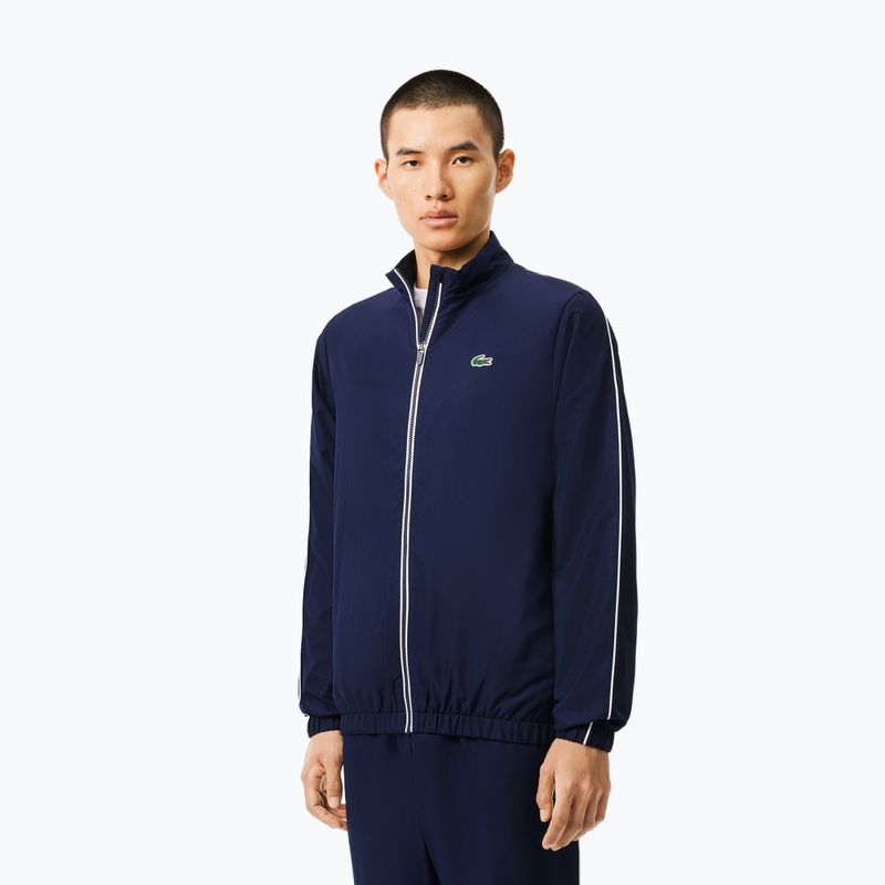 Костюм спортивний чоловічий Lacoste WH2574 navy blue / white 3