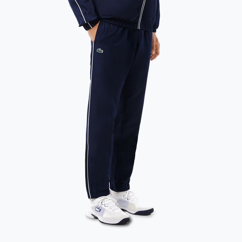 Костюм спортивний чоловічий Lacoste WH2574 navy blue / white 5