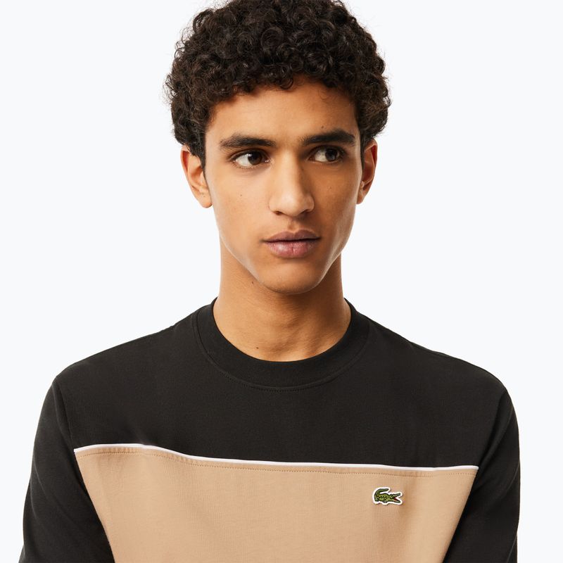 Футболка чоловіча Lacoste TH2853 black/viennese 4