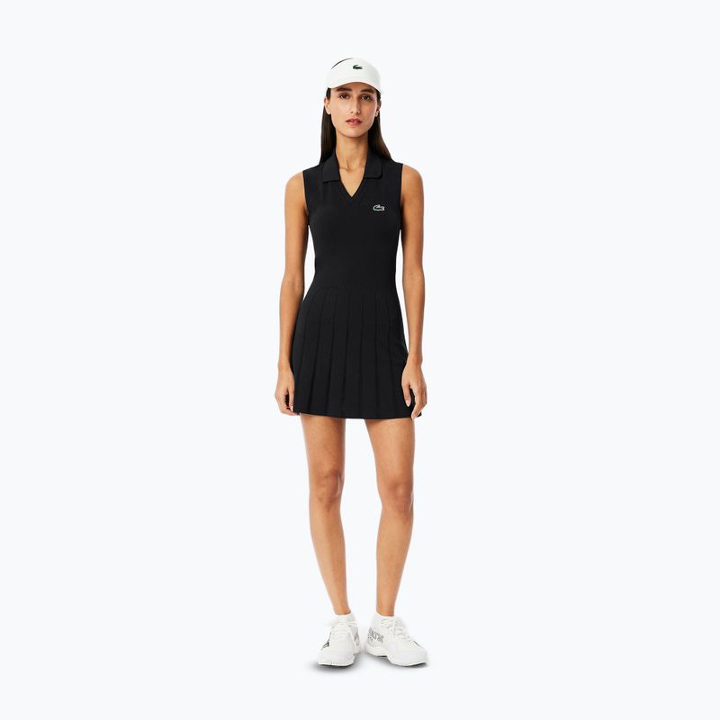 Тенісна сукня Lacoste EF0615 чорний/чорний 3