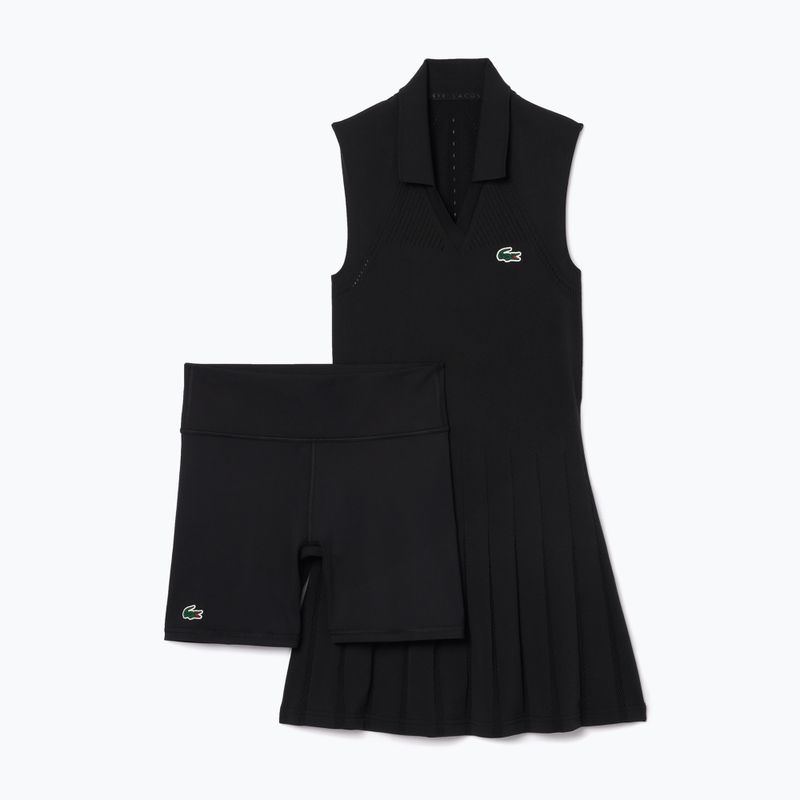 Тенісна сукня Lacoste EF0615 чорний/чорний 5